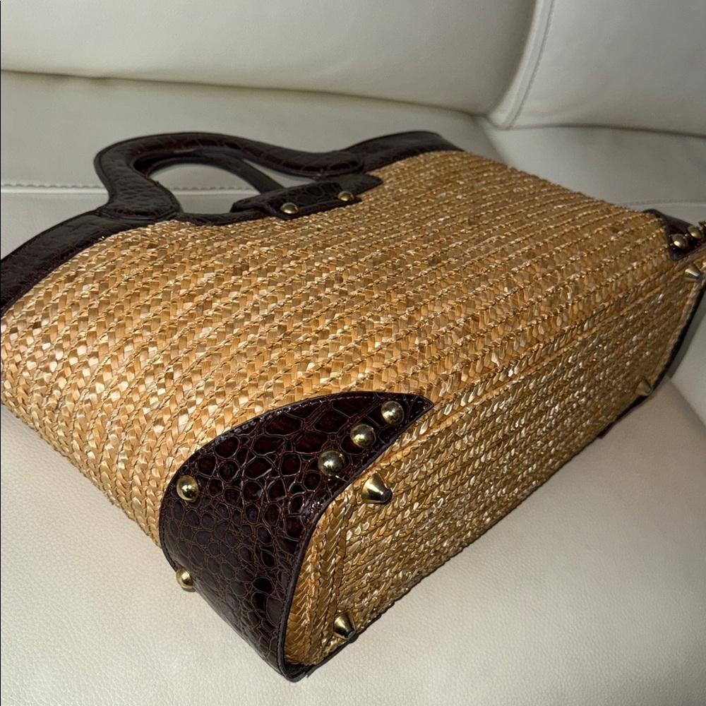 Lilly Pulitzer Lace Ivy Straw Tote Bag - Picture 4 of 17